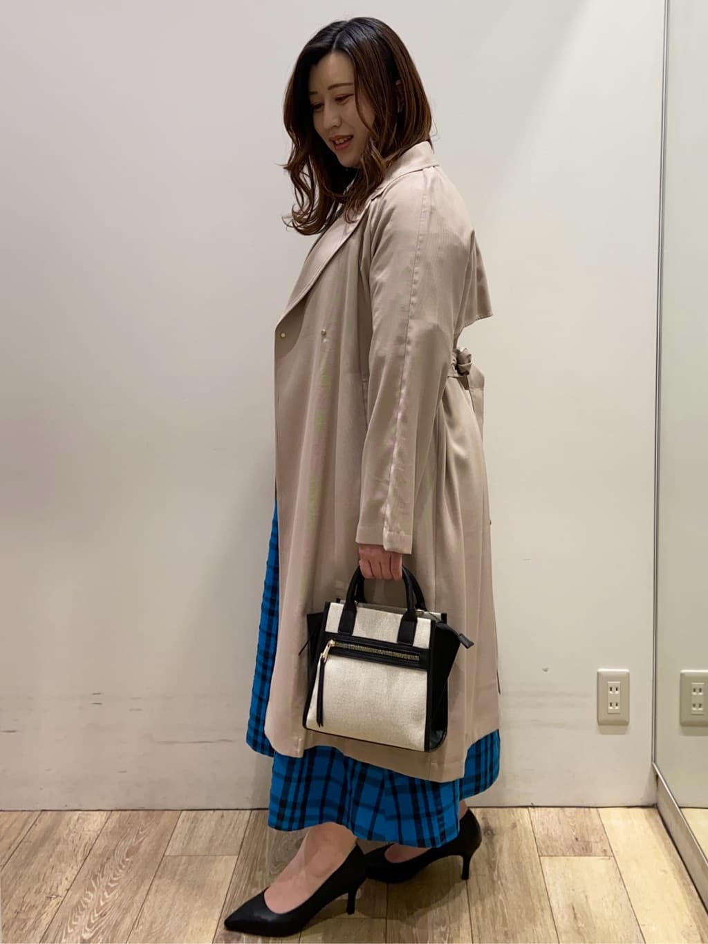 eriiiさんの「index｜【抗菌防臭加工/7cmヒール】ベーシックパンプス/通勤対応」を使ったコーディネート