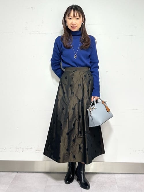 Miwaさんの「UNTITLED｜【日本製／2WAY衿】スタンドカラー ロングコート」を使ったコーディネート