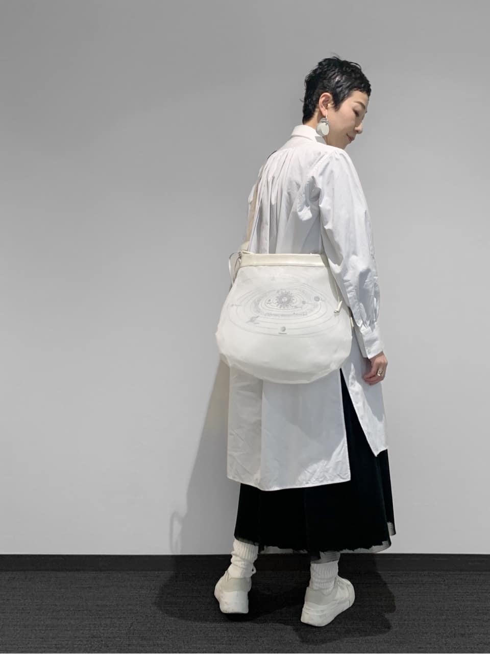Kさんの「HIROKO HAYASHI｜PEPE CERCHIO（ペペ チェルキオ）イヤリング」を使ったコーディネート