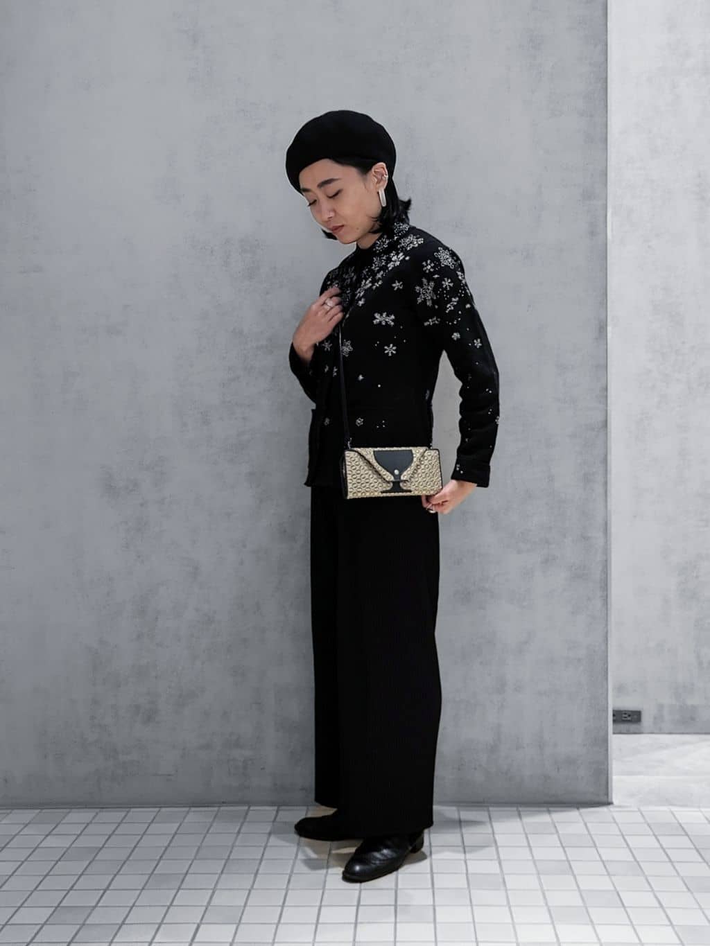 MTさんの「HIROKO HAYASHI｜FABRO（ファブロ）イヤーカフ」を使ったコーディネート
