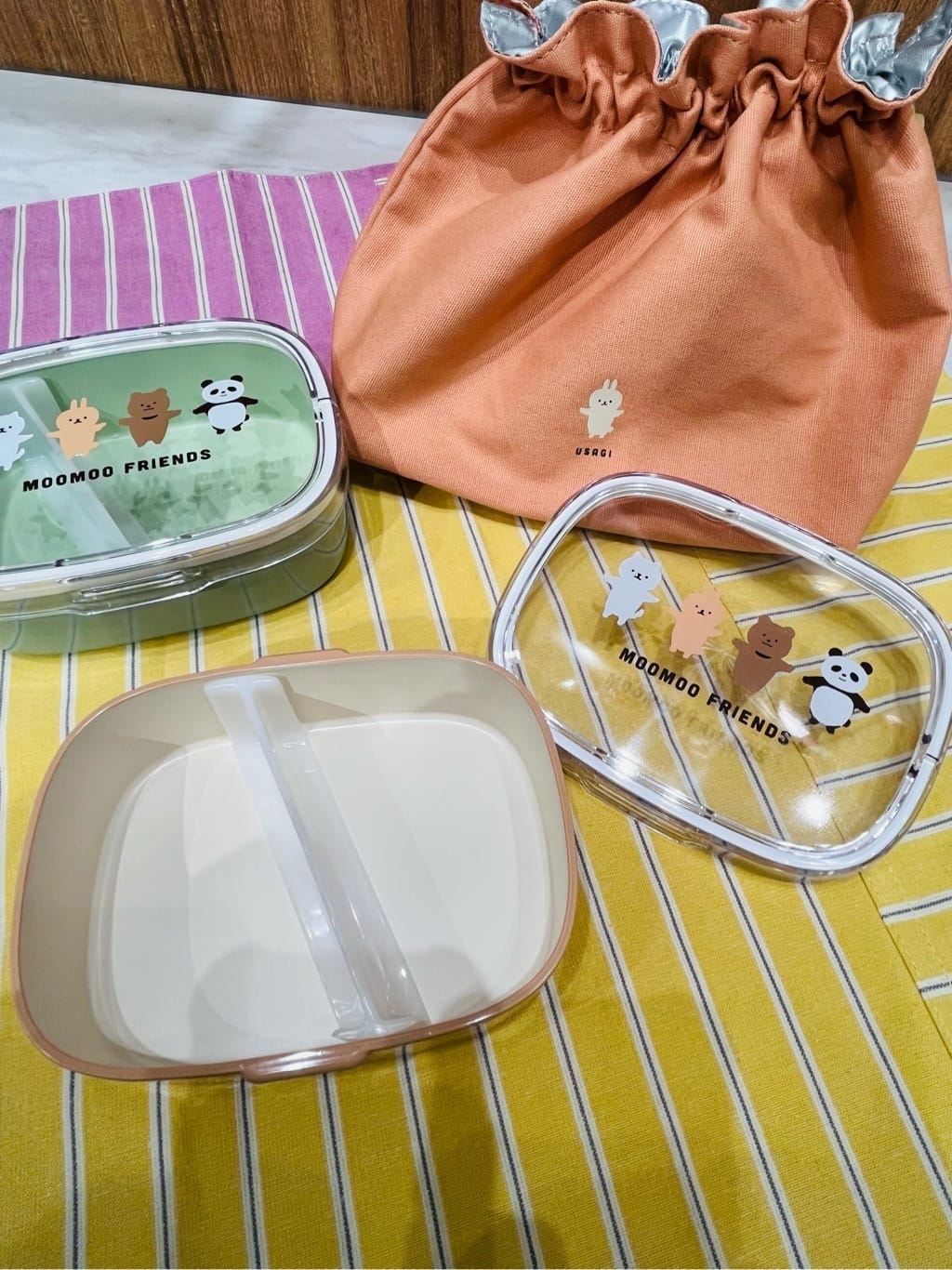 トミーさんの「212 KITCHEN STORE｜ムームー抗菌ワンタッチランチ S GR」を使ったコーディネート