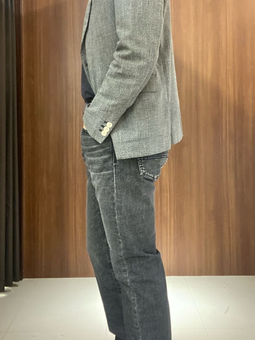 かたやまさんの「TAKEO KIKUCHI｜【モンスターストレッチ】日本製 ウォッシュド デニムパンツ」を使ったコーディネート