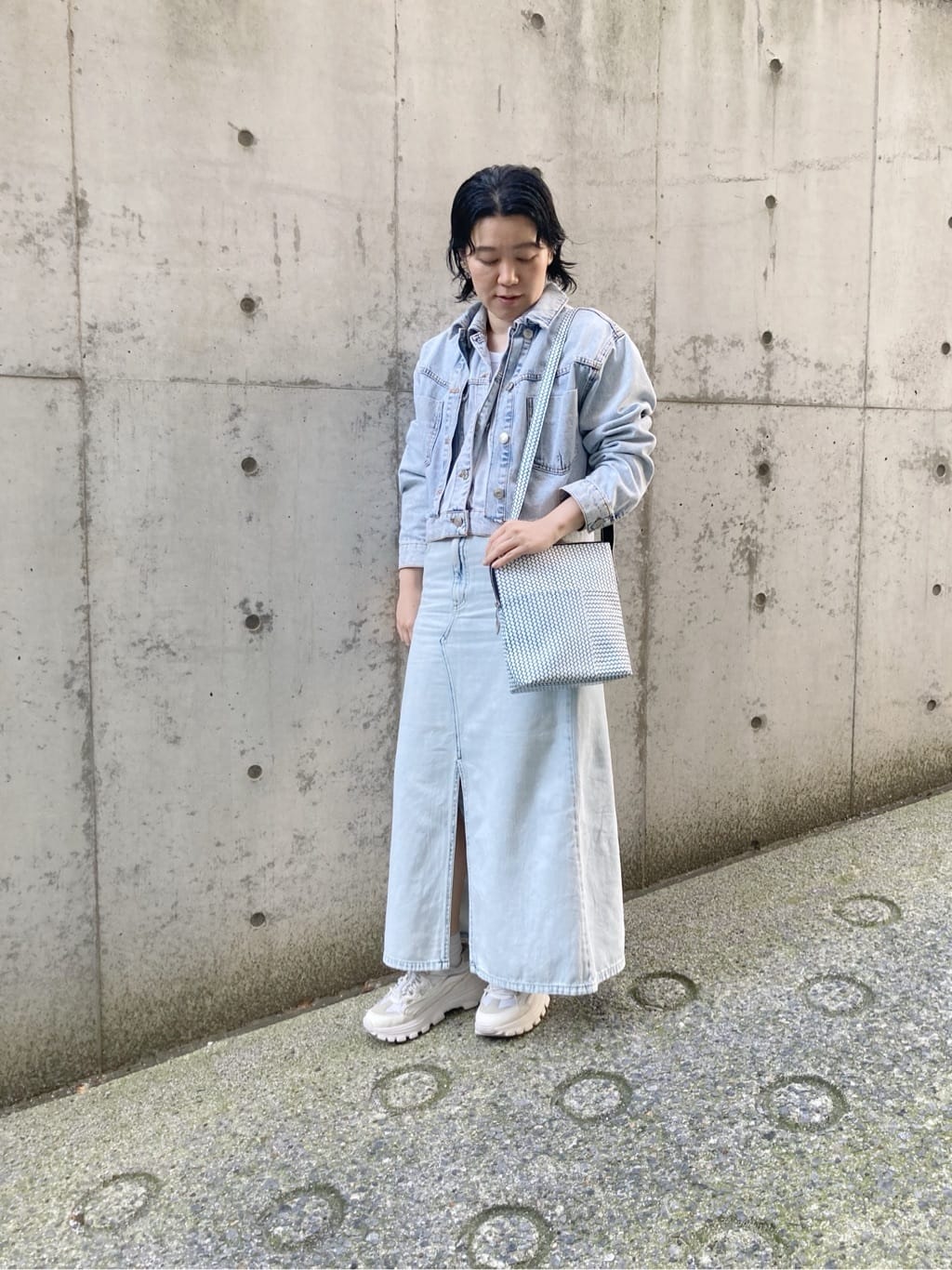 Cさんの「HIROKO HAYASHI｜OTTICA（オッティカ）ショルダーバッグ」を使ったコーディネート
