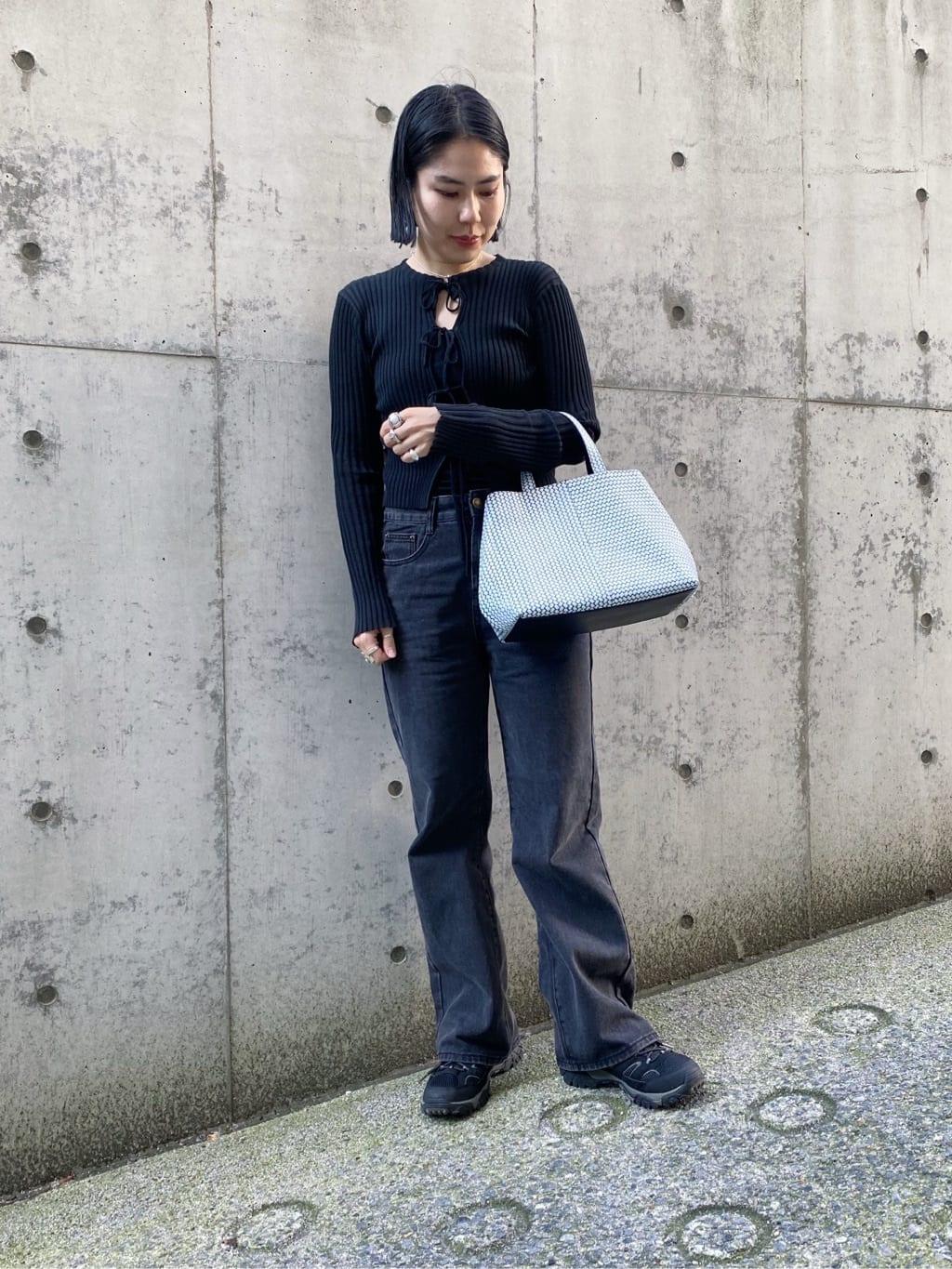 Uさんの「HIROKO HAYASHI｜OTTICA（オッティカ）ハンドトートバッグS」を使ったコーディネート