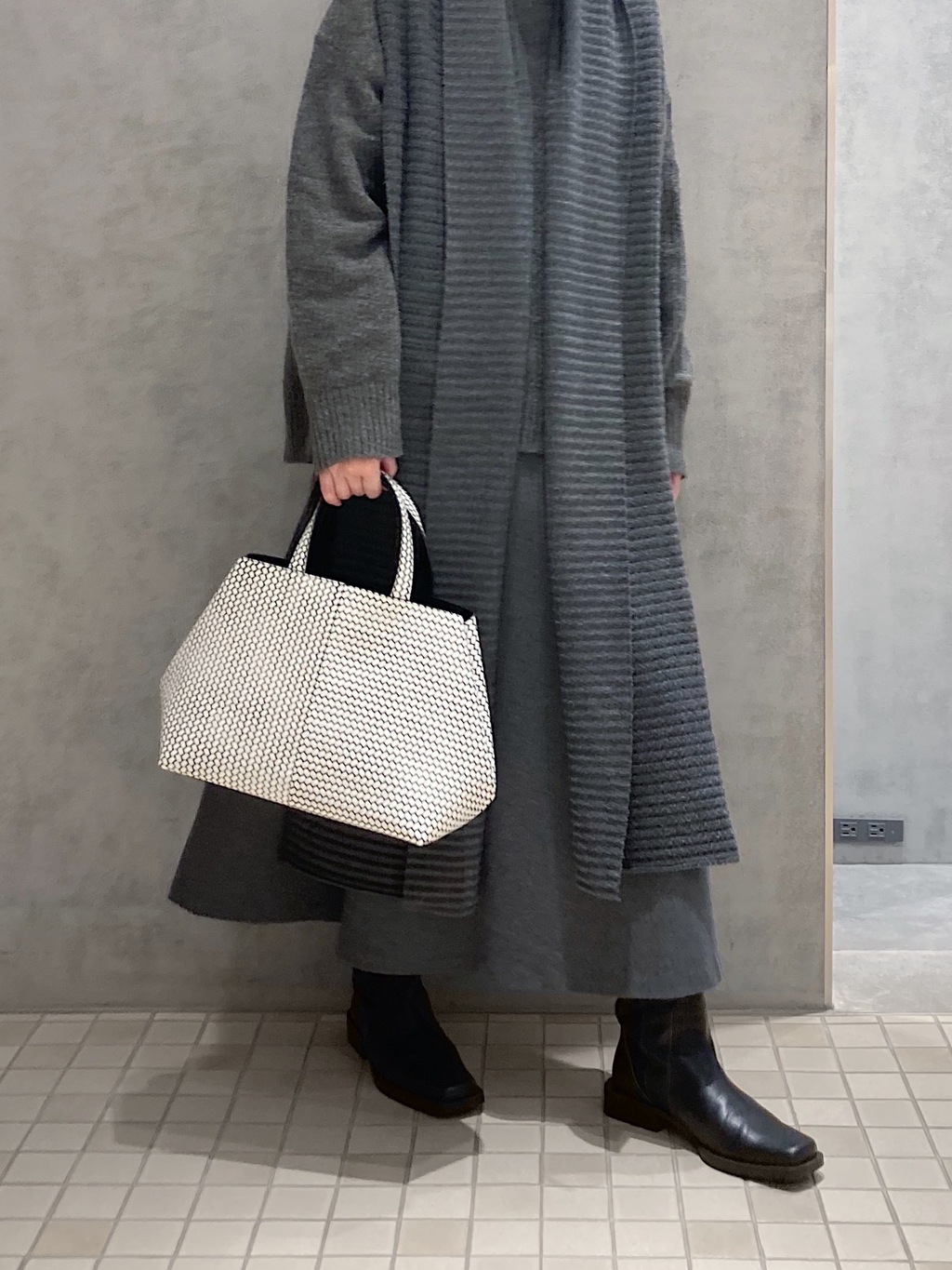 Cさんの「HIROKO HAYASHI｜OTTICA（オッティカ）ハンドトートバッグS」を使ったコーディネート