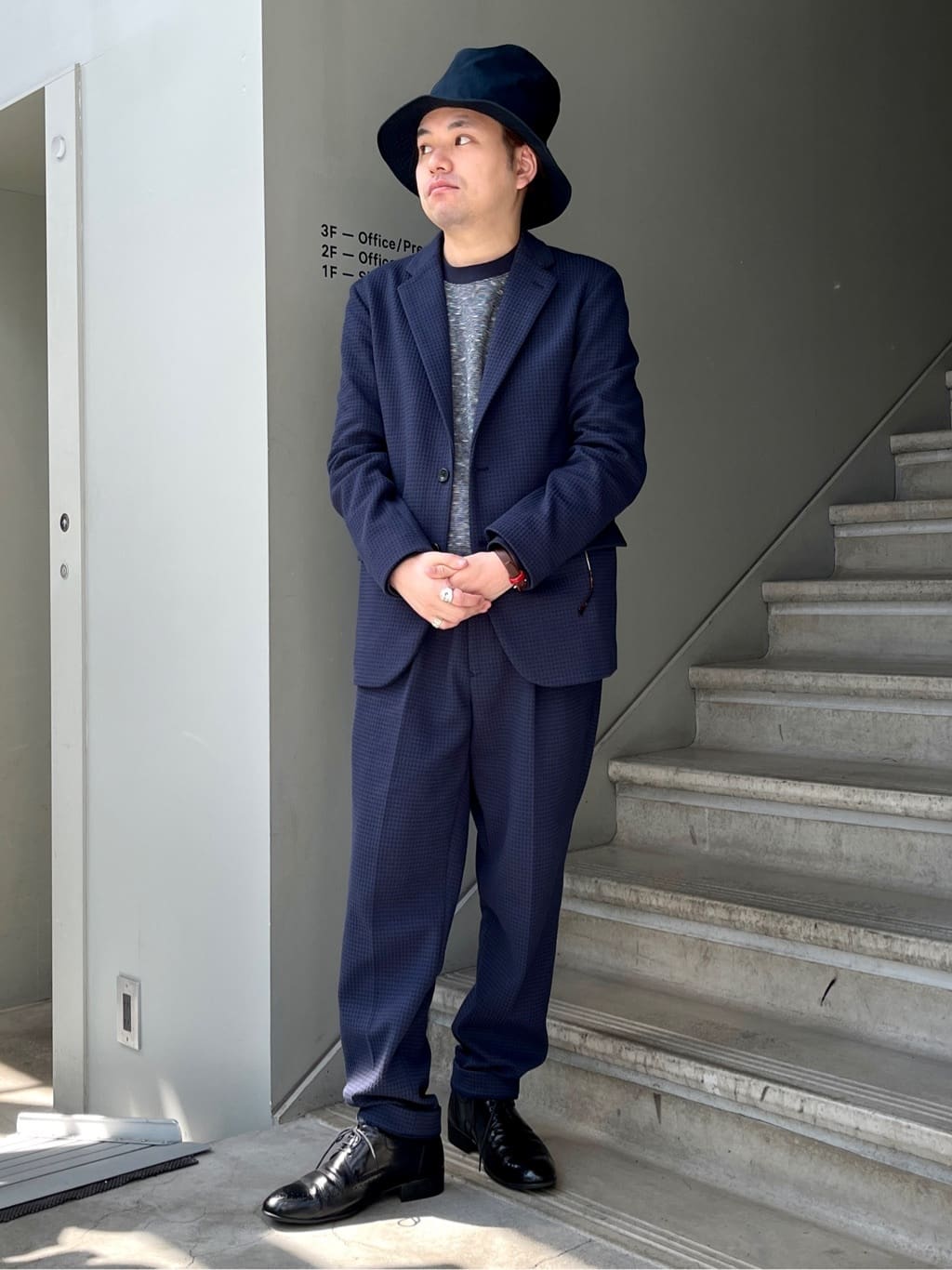 ヨーダさんの「TAKEO KIKUCHI｜【抗菌防臭】クロスウィーブ ジャケット」を使ったコーディネート
