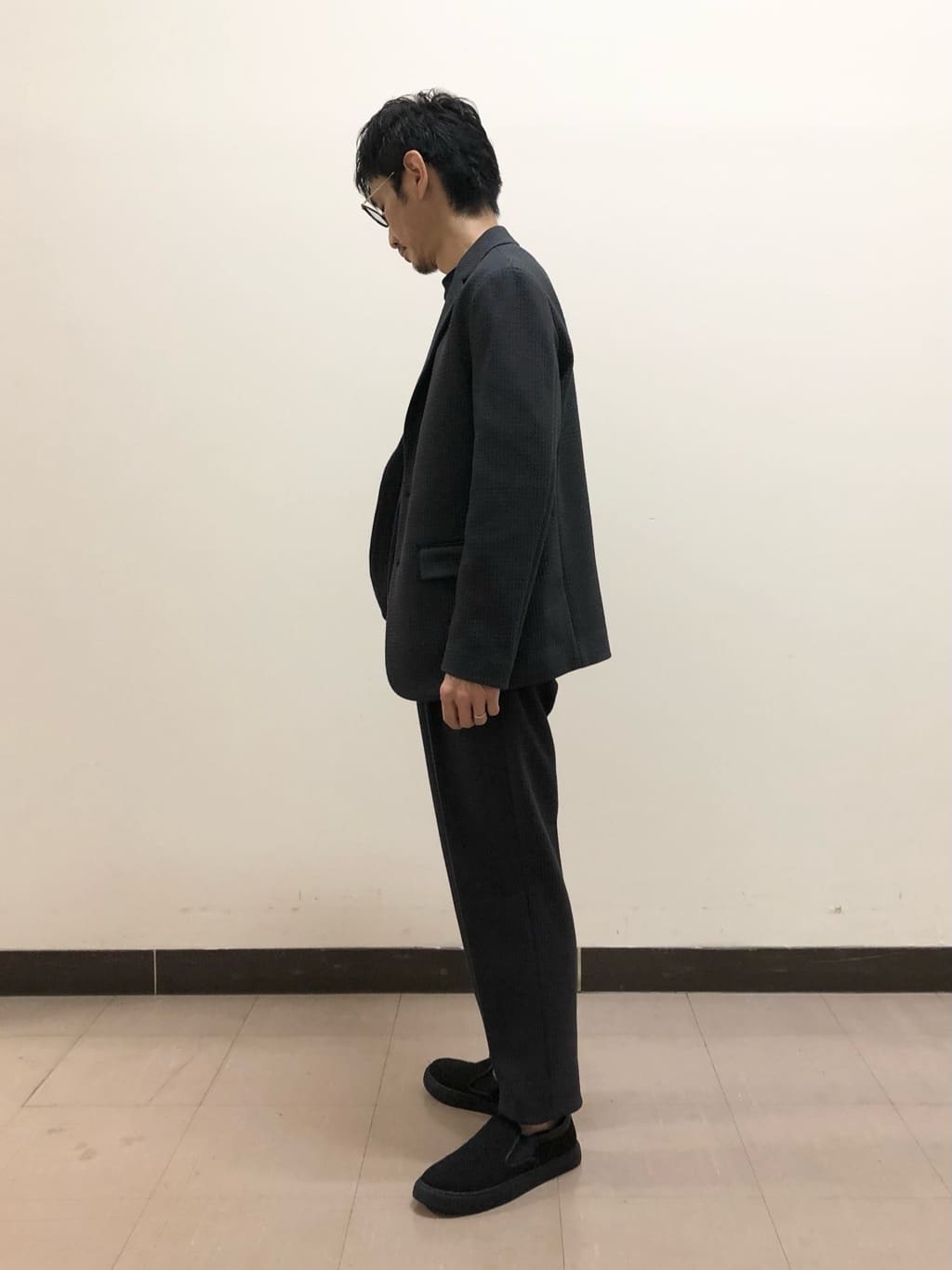 ハセガワさんの「TAKEO KIKUCHI｜【抗菌防臭】クロスウィーブ ジャケット」を使ったコーディネート