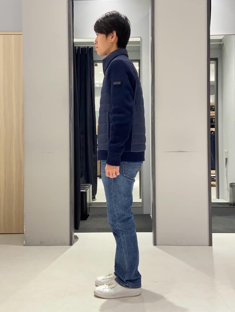 わいずみさんの「TAKEO KIKUCHI｜【モンスターストレッチ】日本製 ウォッシュド デニムパンツ」を使ったコーディネート