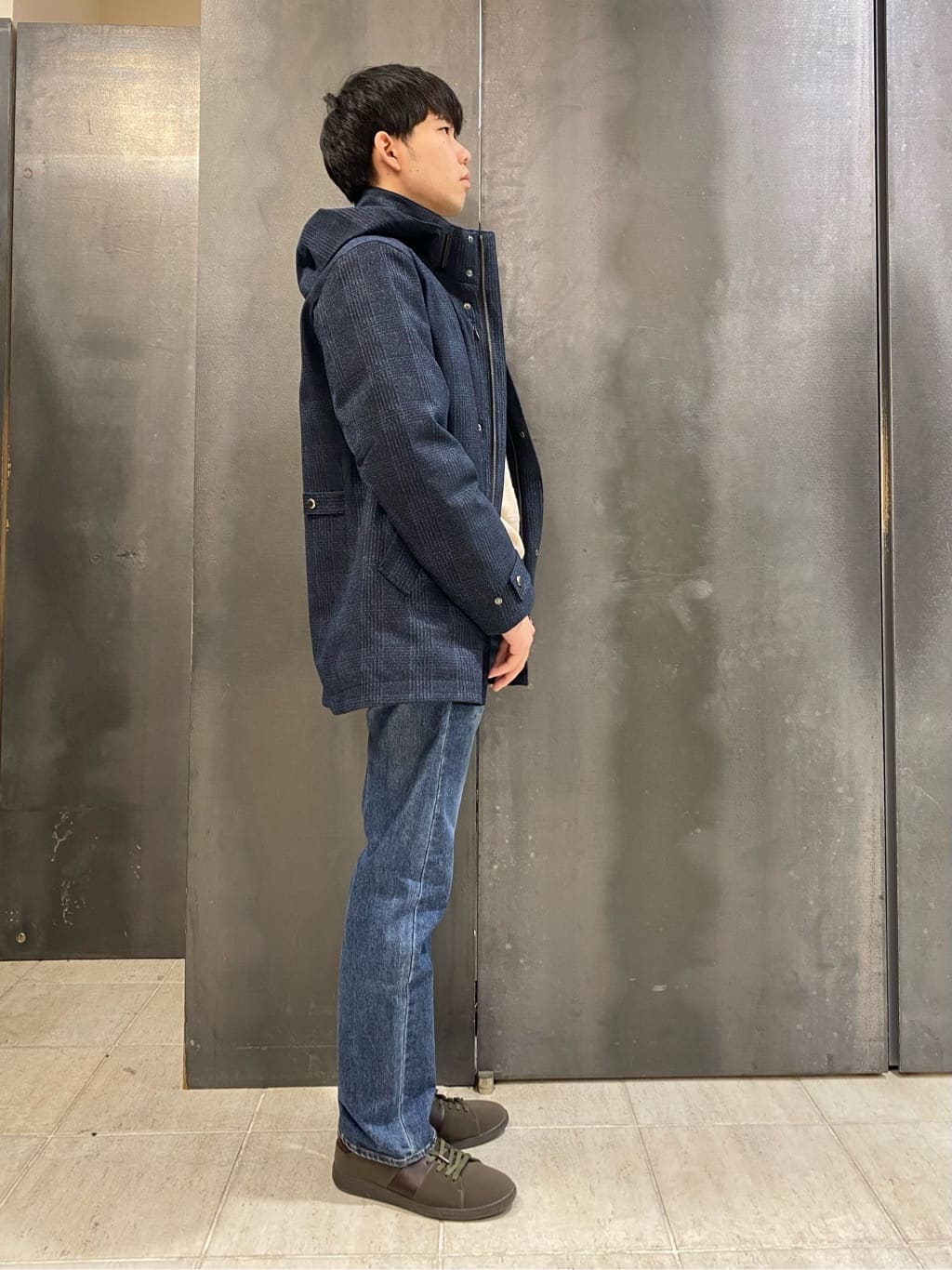 shoumaさんの「TAKEO KIKUCHI｜【全7サイズ&times;8色展開！】トップマルチヘリンボン パンツ」を使ったコーディネート