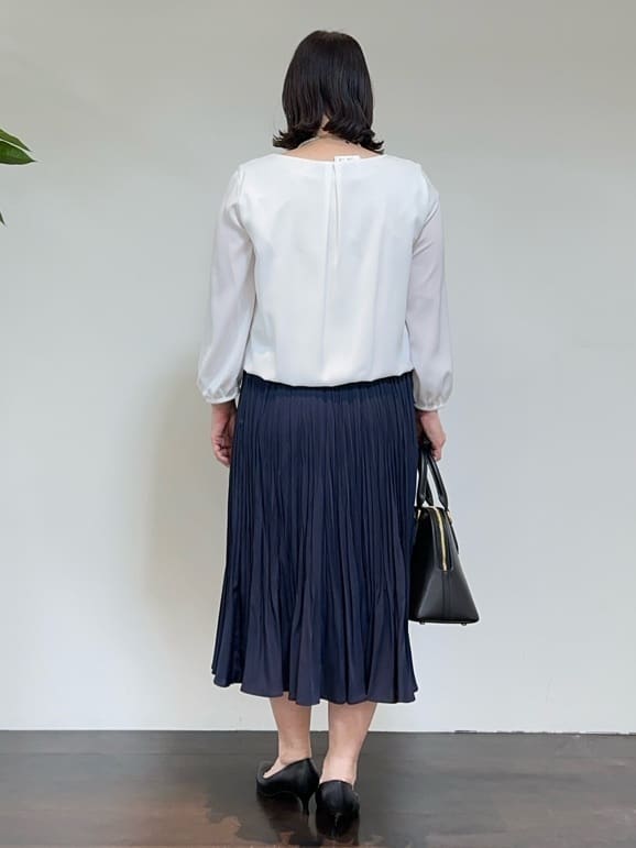 Asamiさんの「UNTITLED｜【追加6/日本製】2連フェイクパールネックレス」を使ったコーディネート