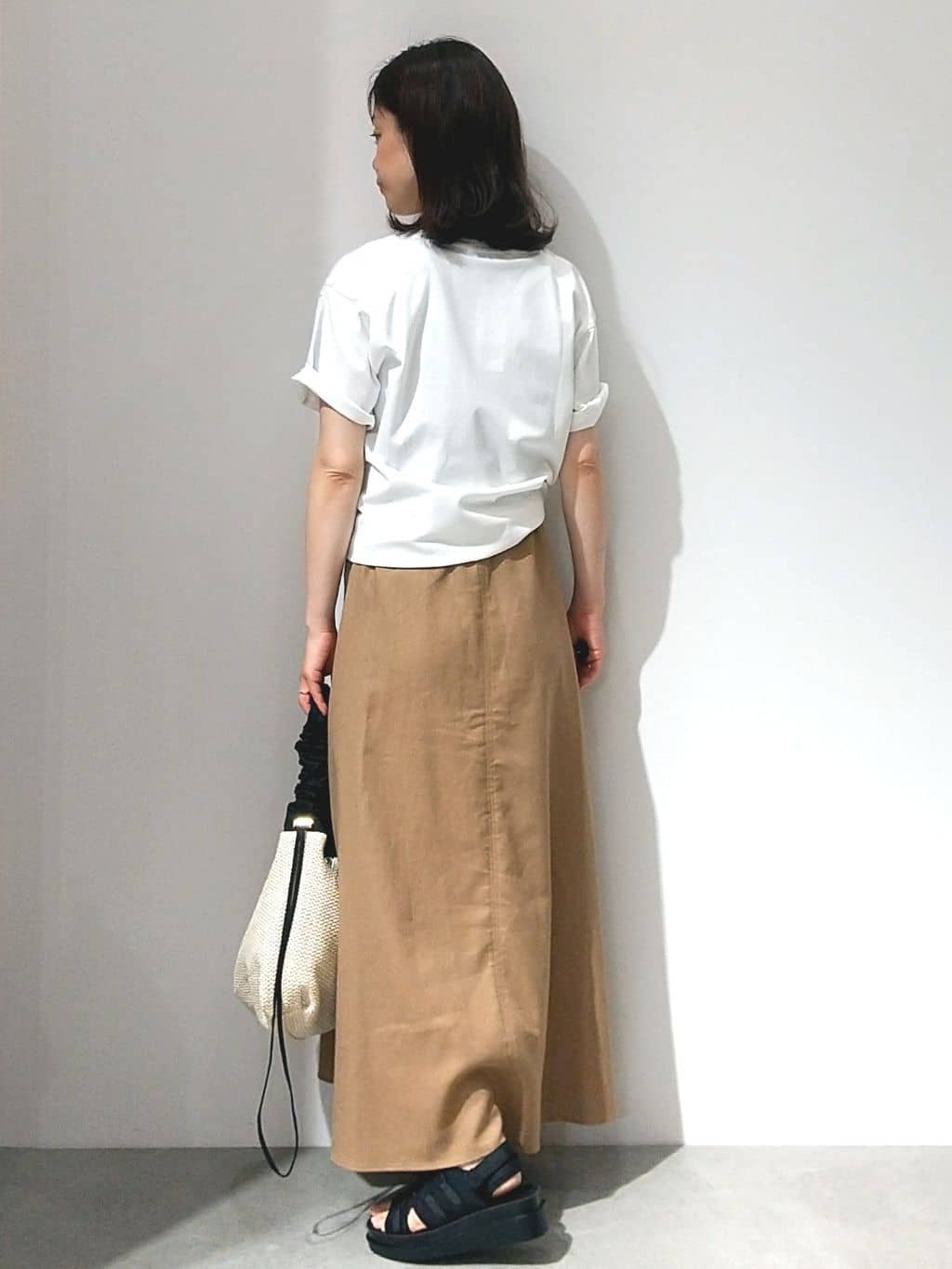 Matsuさんの「OPAQUE.CLIP｜リブタンクトップ【洗濯機洗い可】」を使ったコーディネート