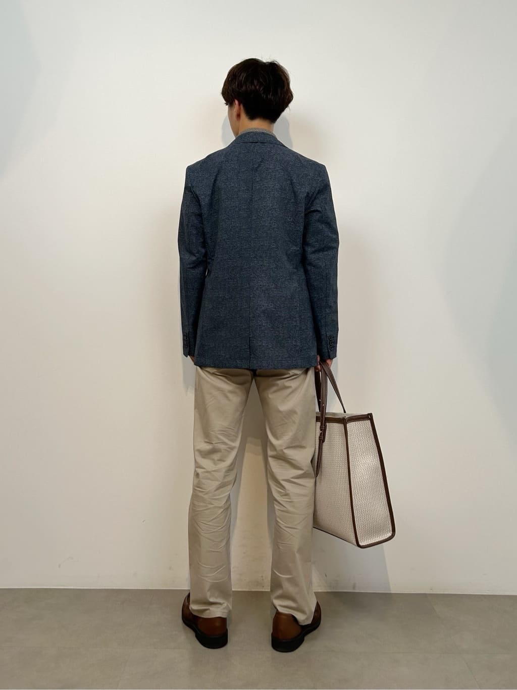SHOSEIさんの「TAKEO KIKUCHI｜【抗菌防臭】COOL DOTS（R）ドビープリント ジャケット」を使ったコーディネート