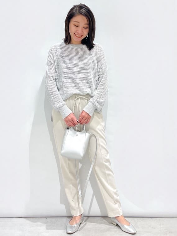 yuka.aさんの「OPAQUE.CLIP｜ワイドストラップキャミソール【洗濯機洗い可】」を使ったコーディネート