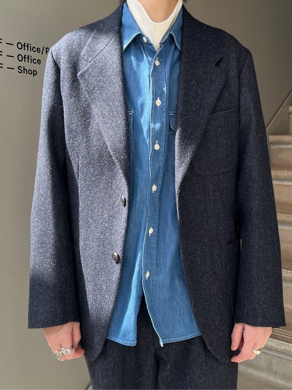 Shintaroさんの「TAKEO KIKUCHI｜40ct＆525 キルトモンクストラップシューズ」を使ったコーディネート