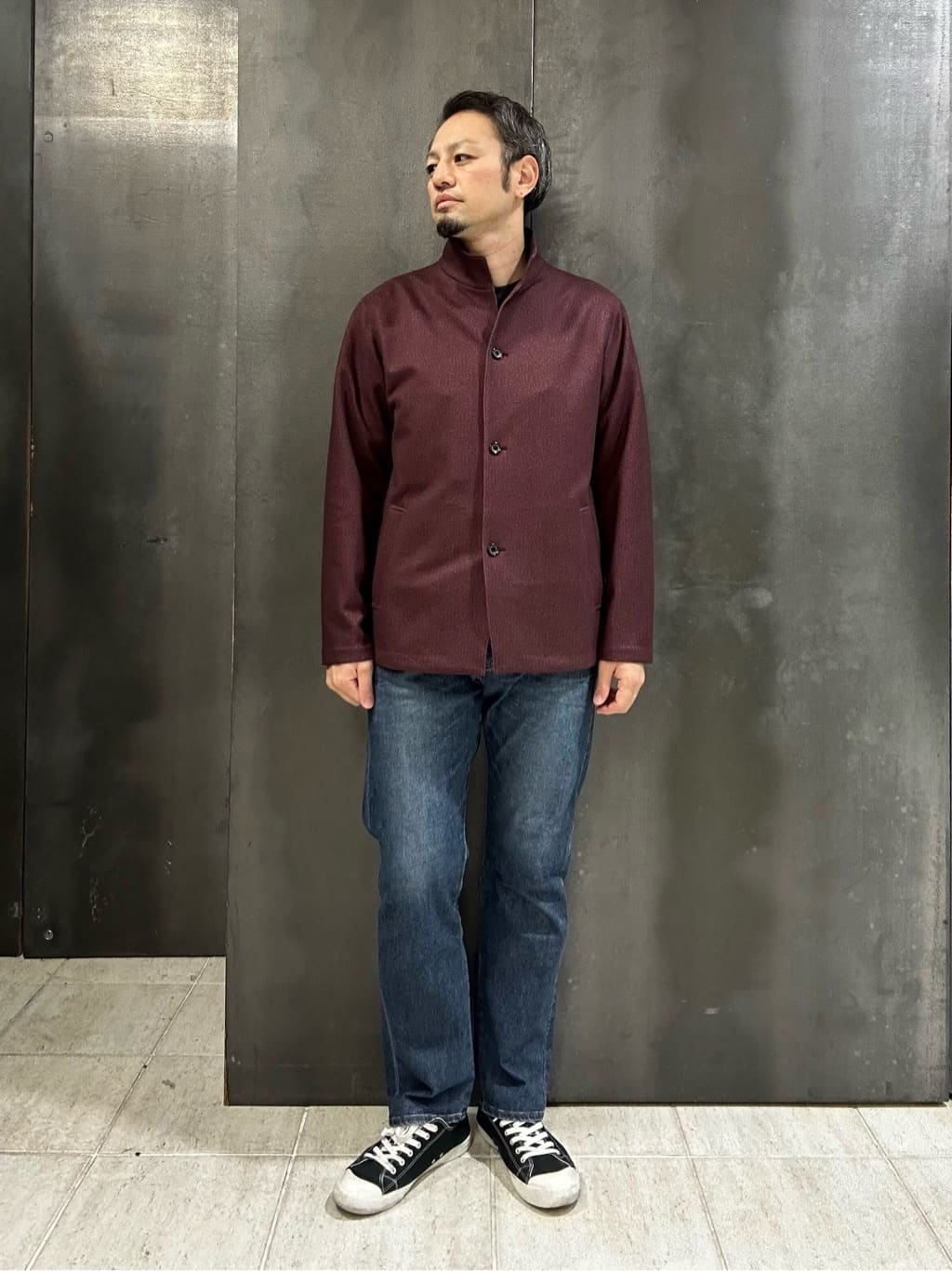 coheyさんの「TAKEO KIKUCHI｜【DOWN FABRIC】ダウンファブリック スタンドカラーブルゾン」を使ったコーディネート