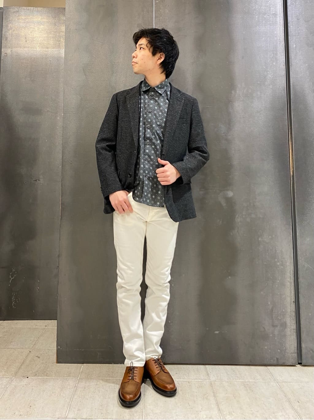 shoumaさんの「TAKEO KIKUCHI｜【Sサイズ～】ストレッチ デニム パンツ」を使ったコーディネート