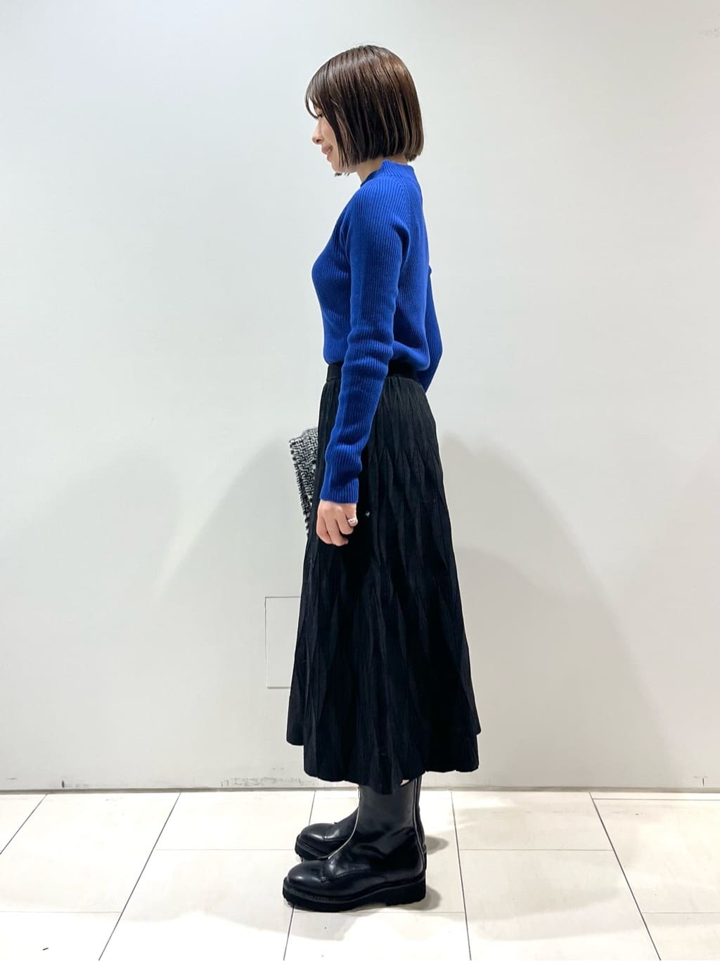 KAOさんの「INDIVI｜【定番人気！/名品コート/日本製】ウール100%チェスターコート」を使ったコーディネート
