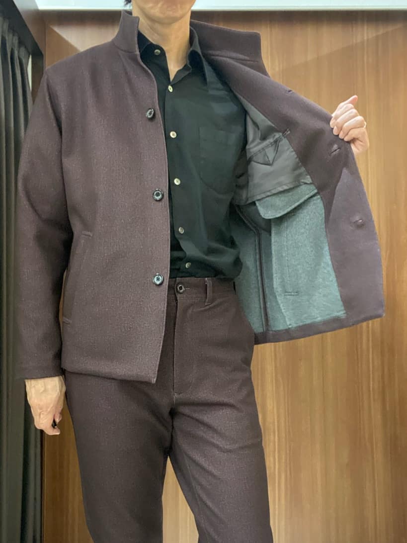 かたやまさんの「TAKEO KIKUCHI｜【DOWN FABRIC】ダウンファブリック スタンドカラーブルゾン」を使ったコーディネート