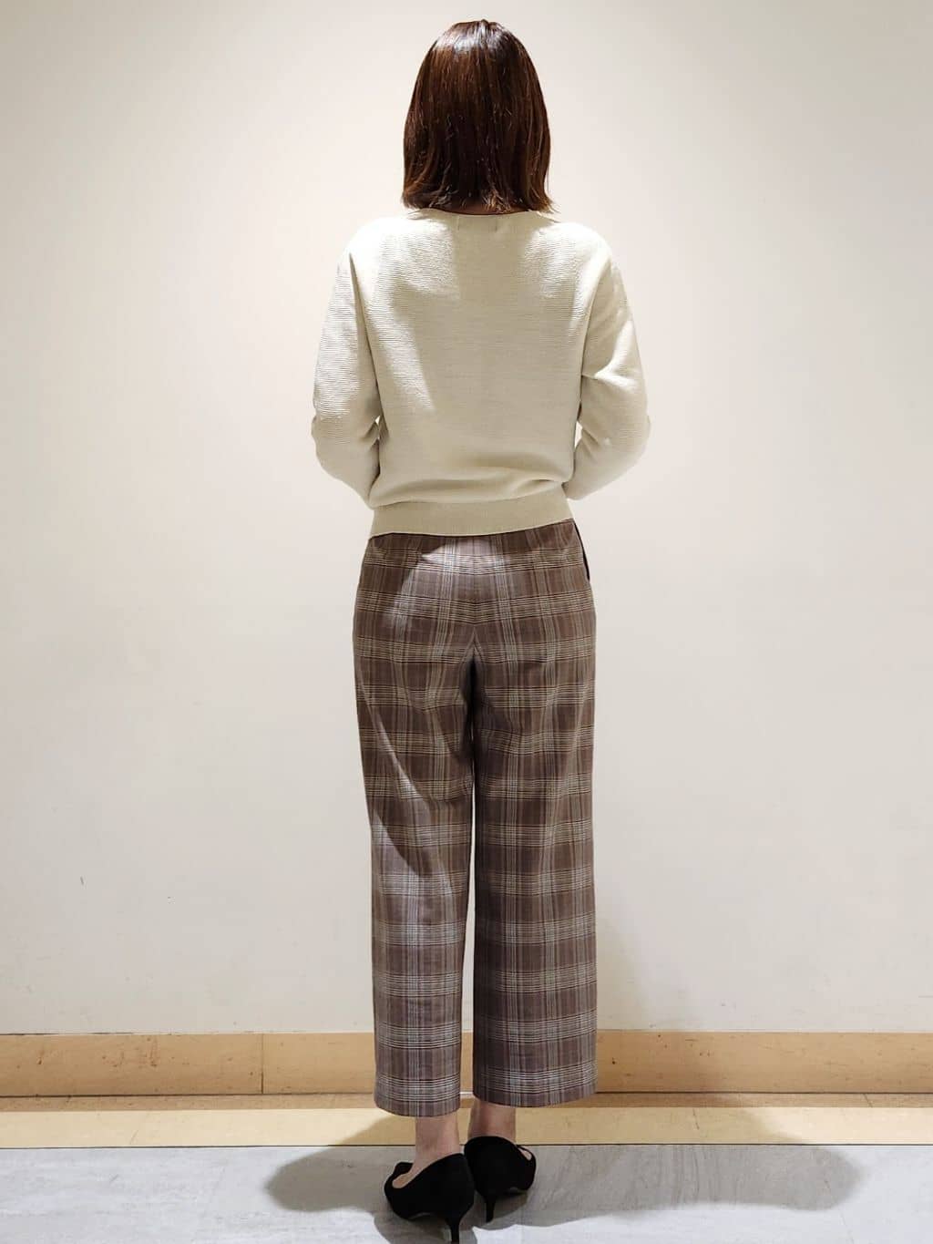 yukaさんの「COUP DE CHANCE｜【カシミヤ混／日本製】Iラインスタンドウィングカラーコート」を使ったコーディネート