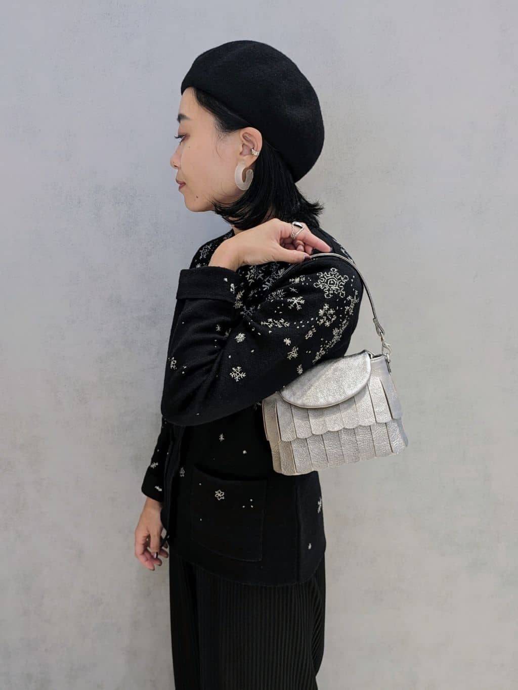 MTさんの「HIROKO HAYASHI｜チェーン付長財布用 ロングチェーン」を使ったコーディネート
