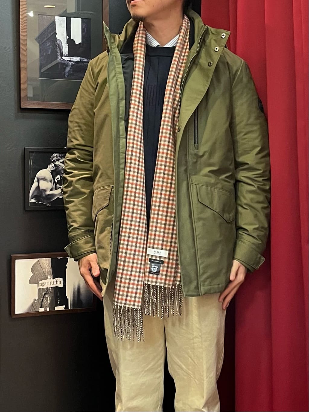 KUROさんの「TAKEO KIKUCHI｜【3WAY／撥水】ドビーメモリー ダウンライナーブルゾン」を使ったコーディネート