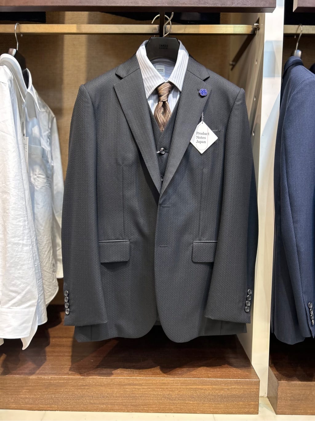さりーちゃんさんの「TAKEO KIKUCHI｜【Made in JAPAN】矢絣（やがすり）スーツ／スリーピース対応」を使ったコーディネート