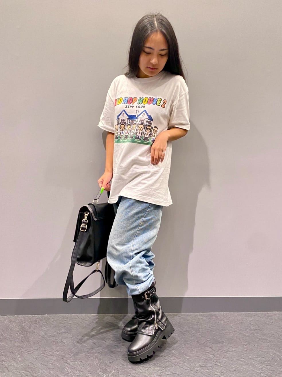 のはらっちょさんの「ESPERANZA｜スカラップサッチェル」を使ったコーディネート