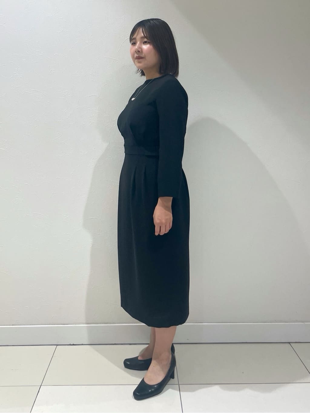 YUUKIさんの「INDIVI｜【セレモニーにおすすめ！】パール調トップネックレス」を使ったコーディネート