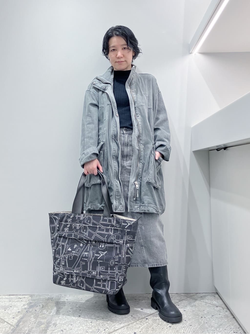 Cさんの「HIROKO HAYASHI｜COMODA（コモダ） ボストンバッグ」を使ったコーディネート