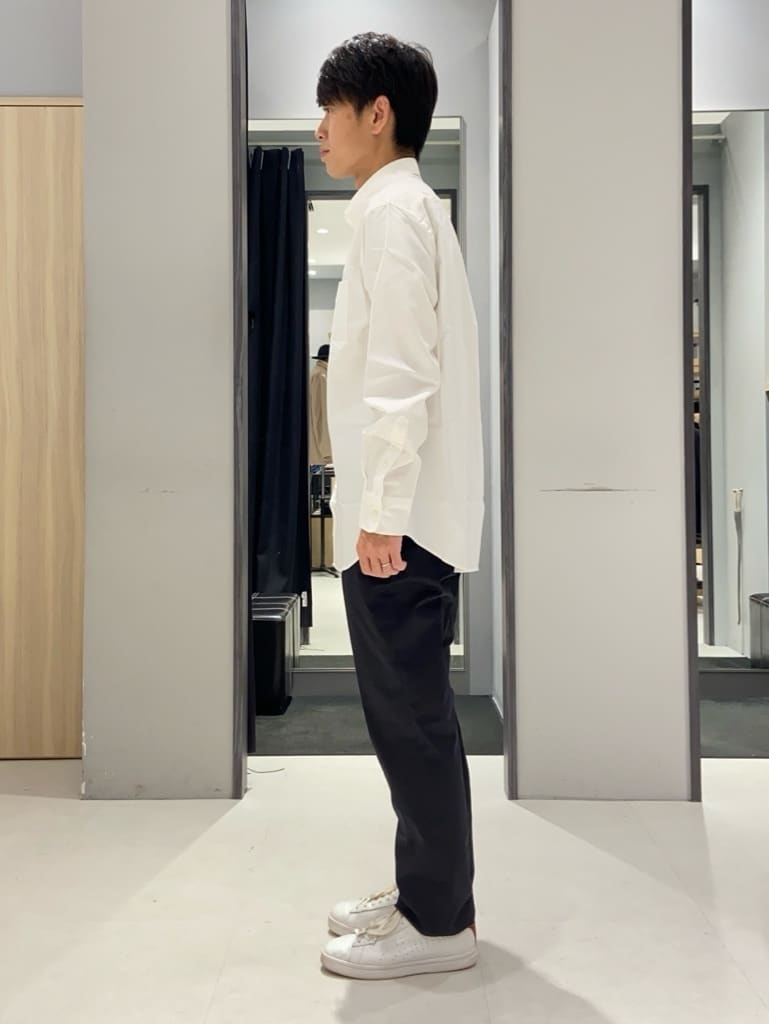 わいずみさんの「TAKEO KIKUCHI｜【オフィスカジュアル対応】ドレス チノパンツ」を使ったコーディネート