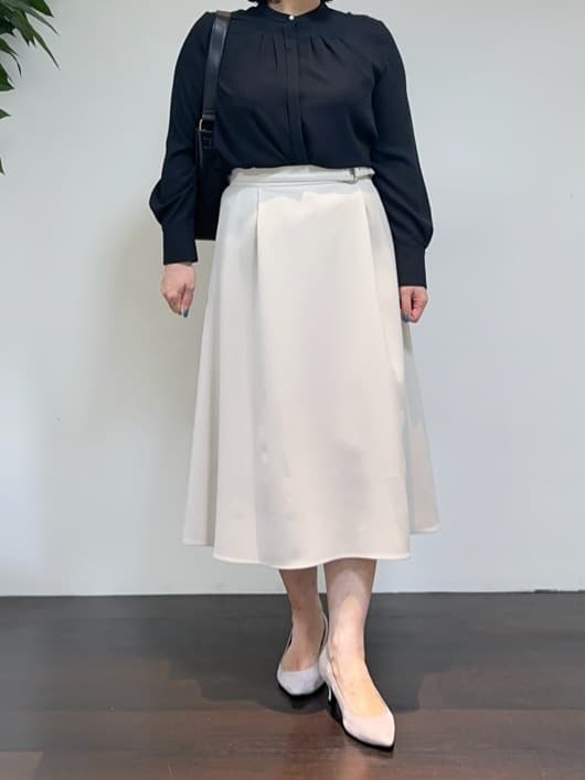 Asamiさんの「UNTITLED｜【洗える通勤スーツ】レジェールギャバ ストレッチテーラードジャケット」を使ったコーディネート