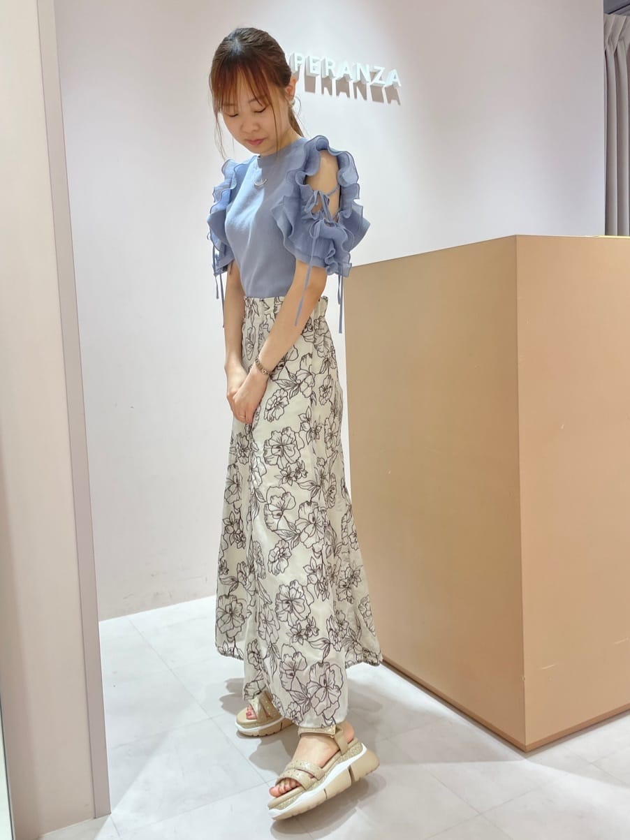 azusaさんの「ESPERANZA｜ラインストーンスポサン」を使ったコーディネート