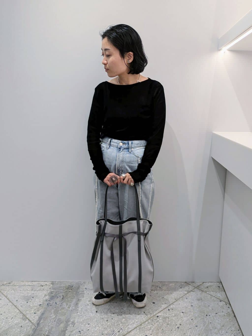 MTさんの「HIROKO HAYASHI｜POLARIS（ポラリス）トートバッグ」を使ったコーディネート