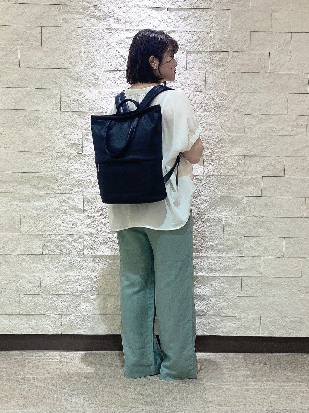 mさんの「HIROKO HAYASHI｜MAMELI（マメリ）リュックM」を使ったコーディネート