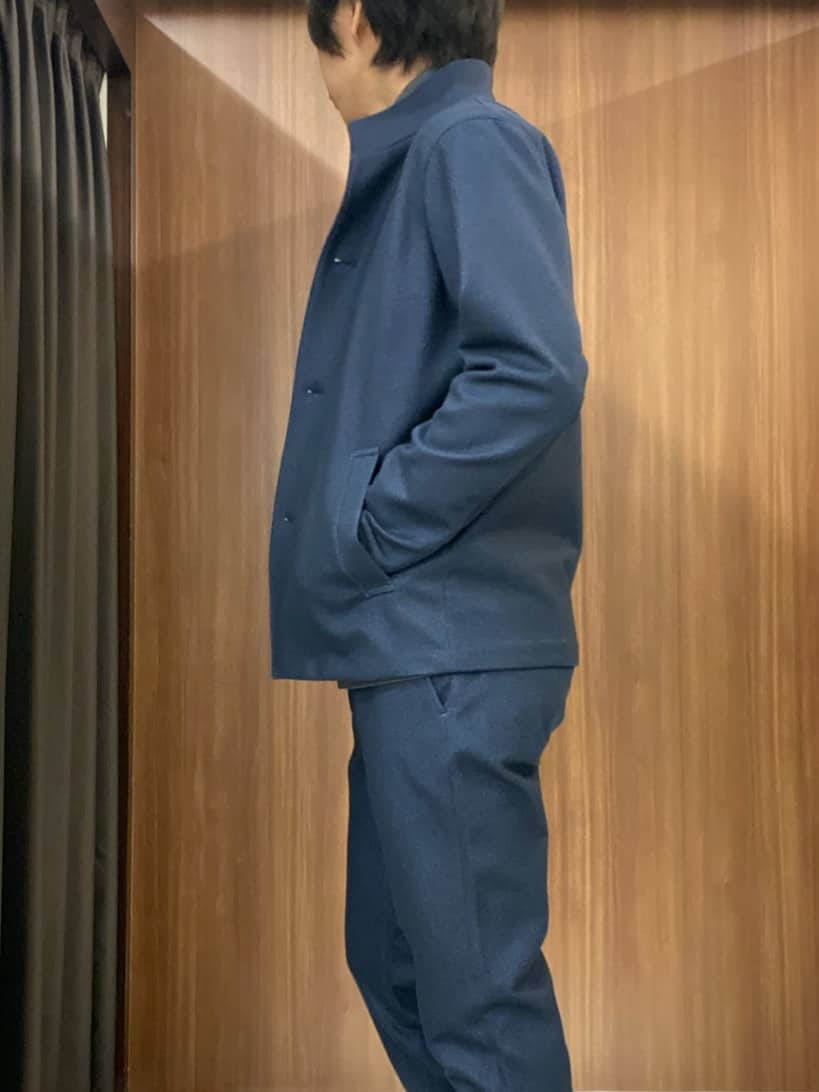 かたやまさんの「TAKEO KIKUCHI｜【DOWN FABRIC】ダウンファブリック スタンドカラーブルゾン」を使ったコーディネート