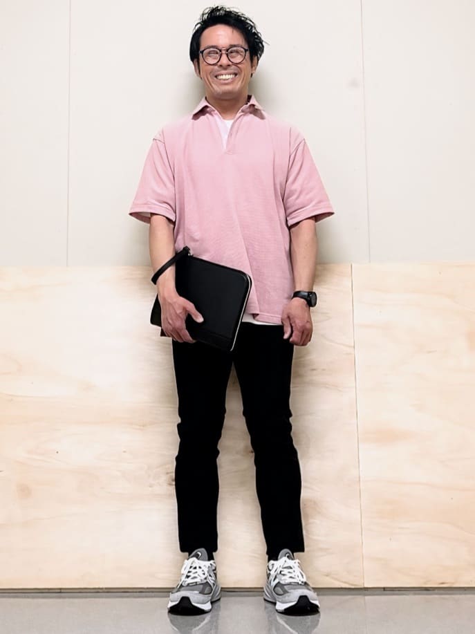 KENJI Iさんの「THE SHOP TK｜【ご好評につき再入荷！！】L字クラッチバッグ 冠婚葬祭/ビジネス/セレモニー/パーティー」を使ったコーディネート
