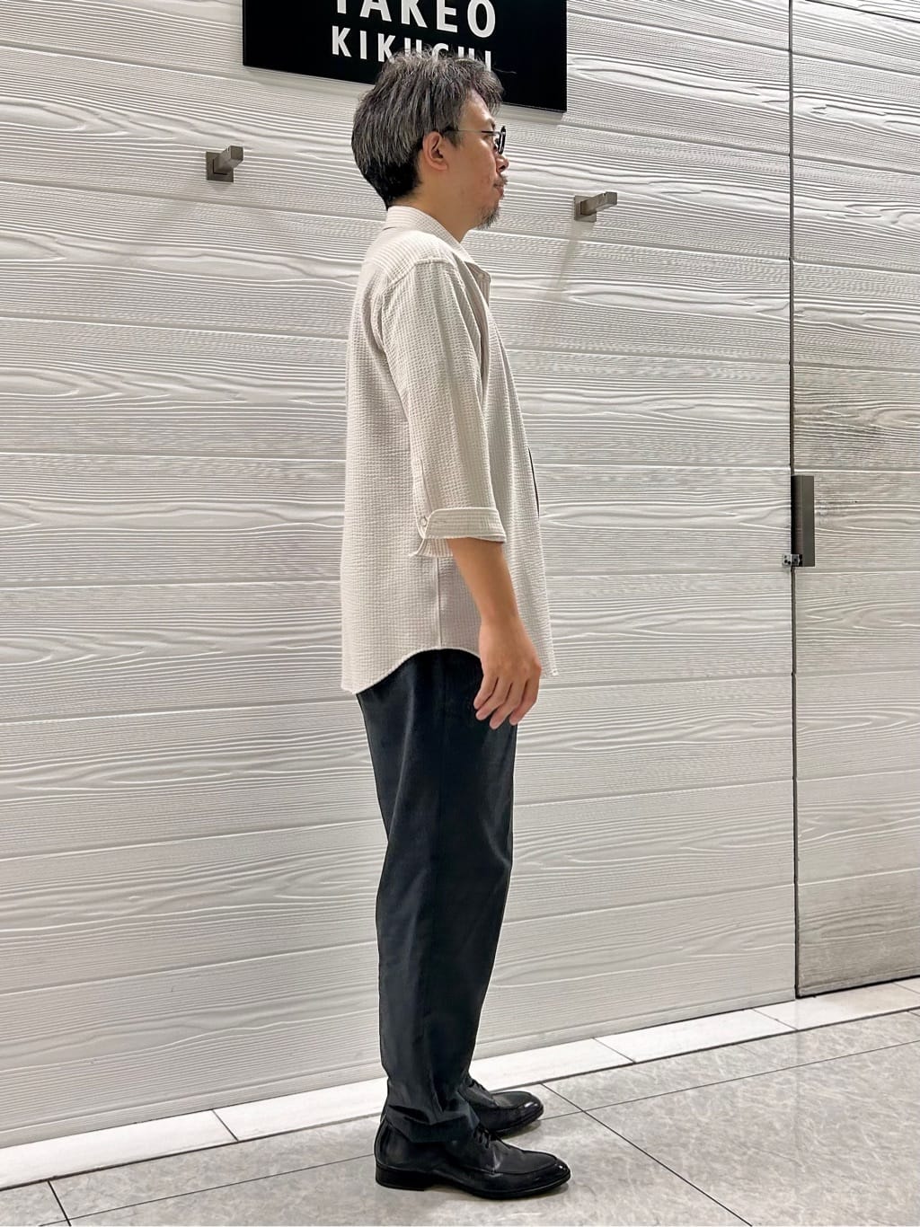 すーさんの「TAKEO KIKUCHI｜日本製 Uチップ ドレスシューズ」を使ったコーディネート