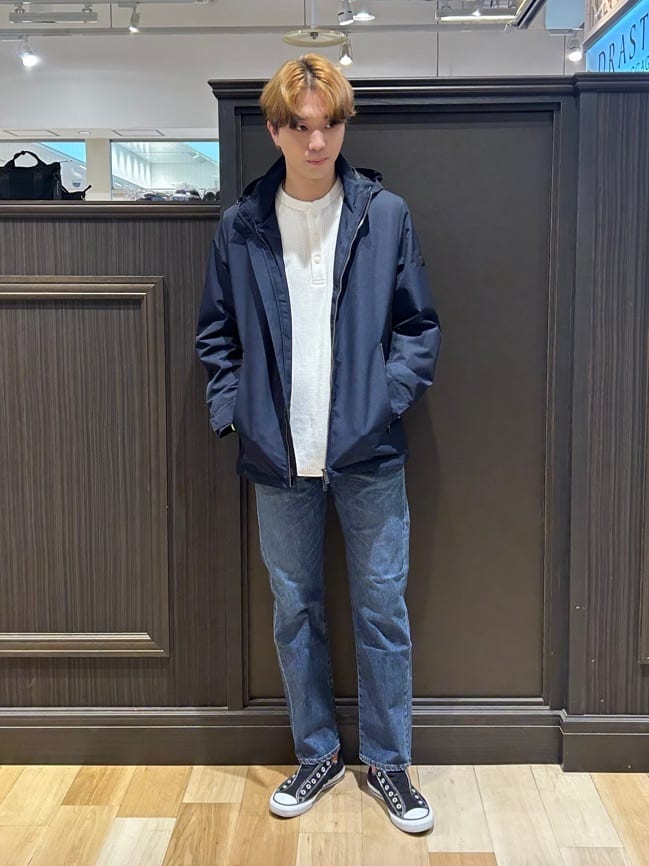 ふみふみさんの「TAKEO KIKUCHI｜【モンスターストレッチ】日本製 ウォッシュド デニムパンツ」を使ったコーディネート