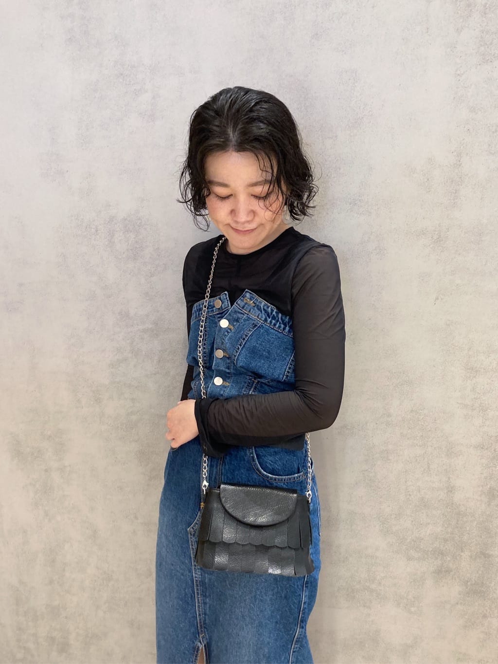 Cさんの「HIROKO HAYASHI｜チェーン付長財布用 ロングチェーン」を使ったコーディネート