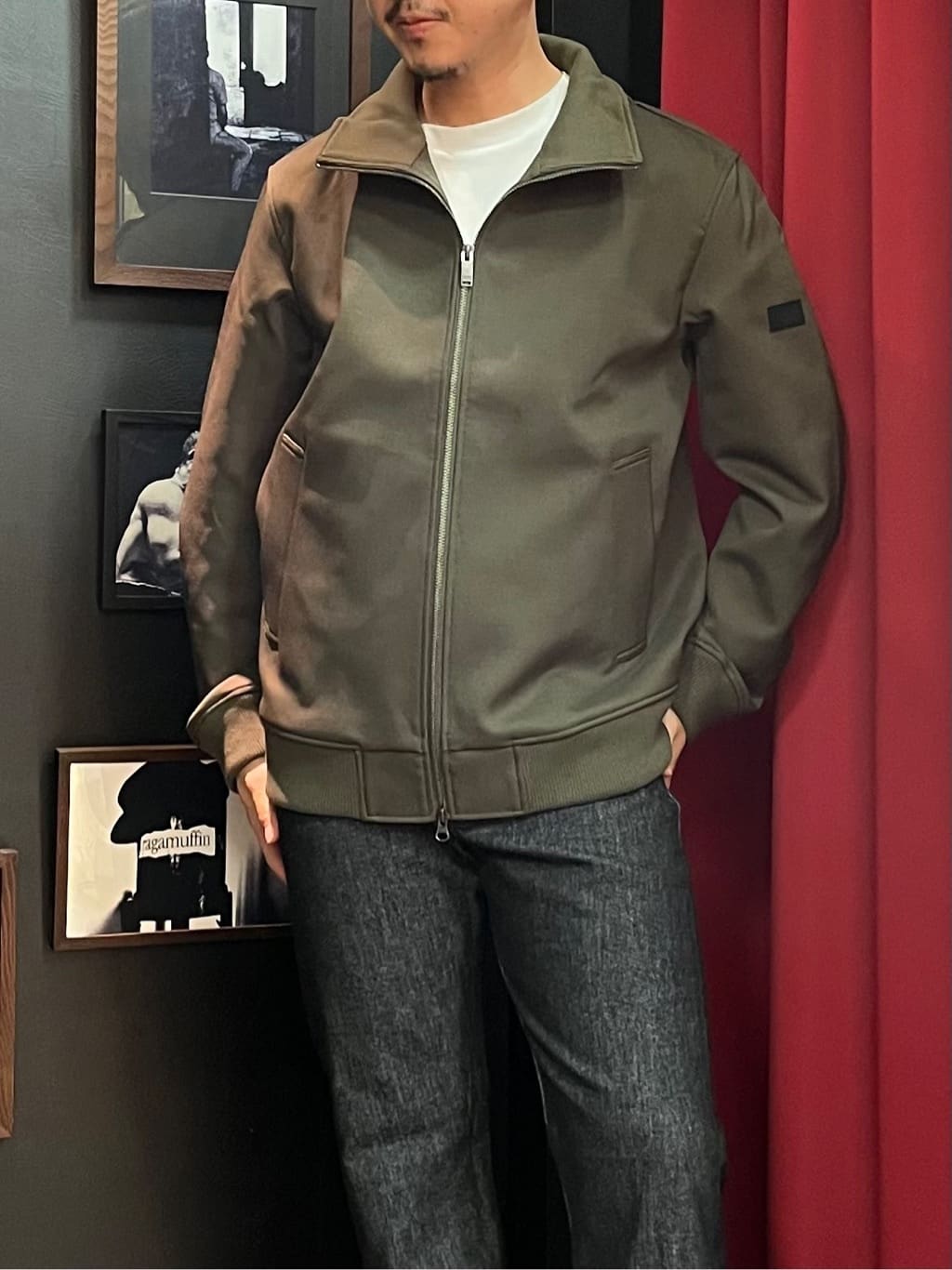 KUROさんの「TAKEO KIKUCHI｜【モンスターストレッチ】日本製 ワンウォッシュ デニムパンツ」を使ったコーディネート