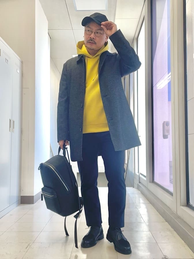 MAKOTO AIさんの「TAKEO KIKUCHI｜【Sサイズ～】エアダン プルオーバー パーカ」を使ったコーディネート