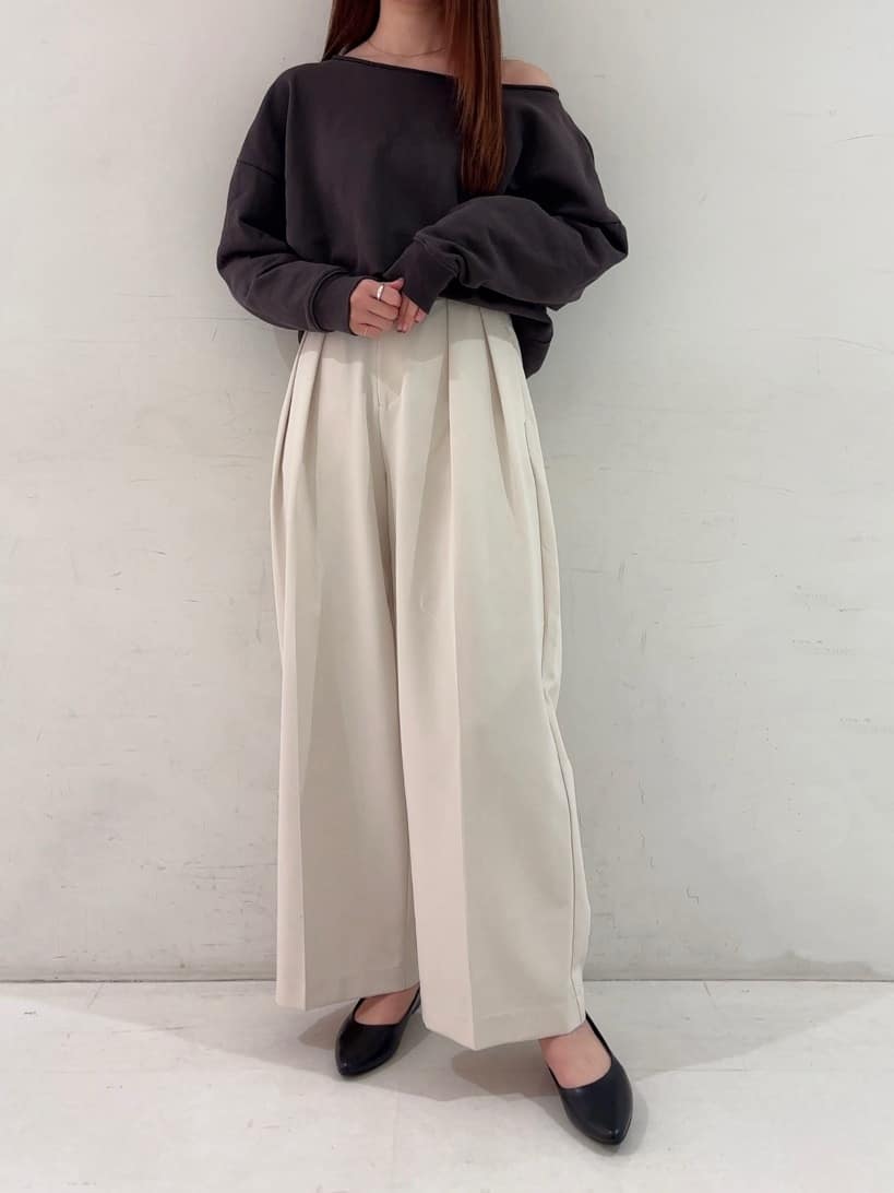 RINAさんの「ESPERANZA｜《定番》晴雨兼用クッションフラットパンプス」を使ったコーディネート