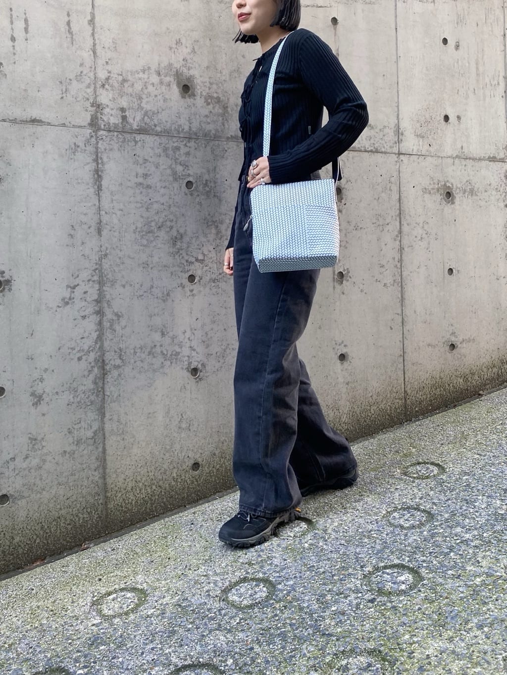 Uさんの「HIROKO HAYASHI｜OTTICA（オッティカ）ショルダーバッグ」を使ったコーディネート