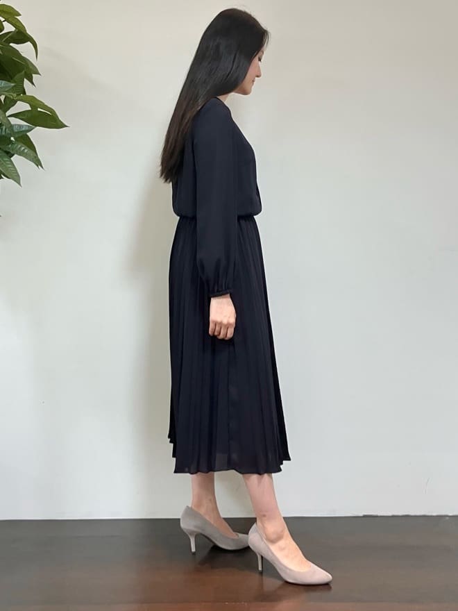 カレンさんの「UNTITLED｜【日本製／2WAY衿】スタンドカラー ロングコート」を使ったコーディネート