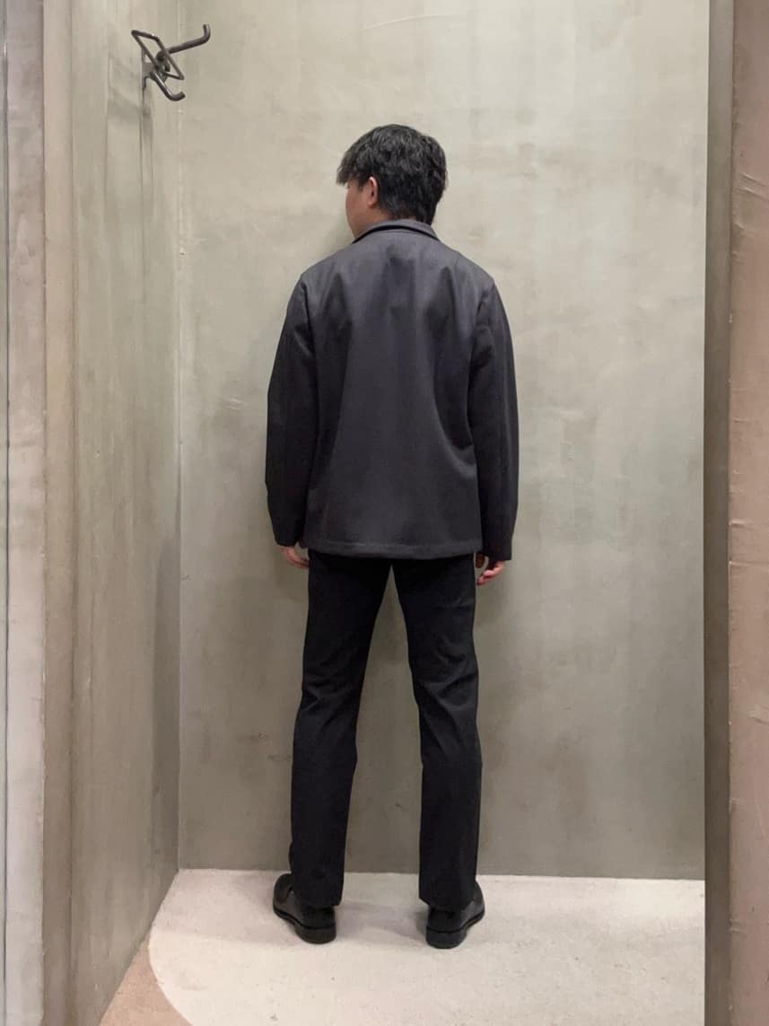 コウノ モトヤさんの「TAKEO KIKUCHI｜【DOWN FABRIC】ダウンファブリック スタンドカラーブルゾン」を使ったコーディネート