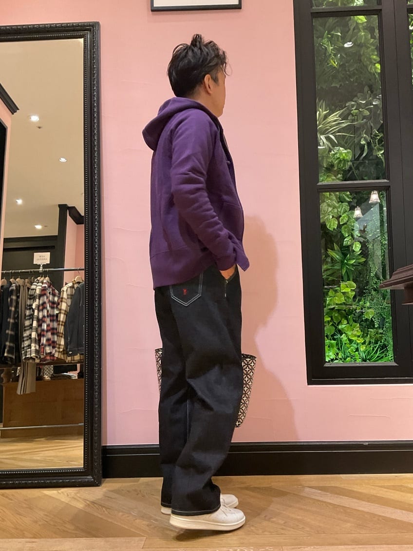 Nagaseさんの「DRESSTERIOR｜【ベストセラー】デキシー吊裏毛ジップアップパーカ」を使ったコーディネート