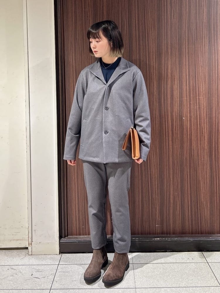さやさんの「TAKEO KIKUCHI｜【DOWN FABRIC】ダウンファブリック スタンドカラーブルゾン」を使ったコーディネート