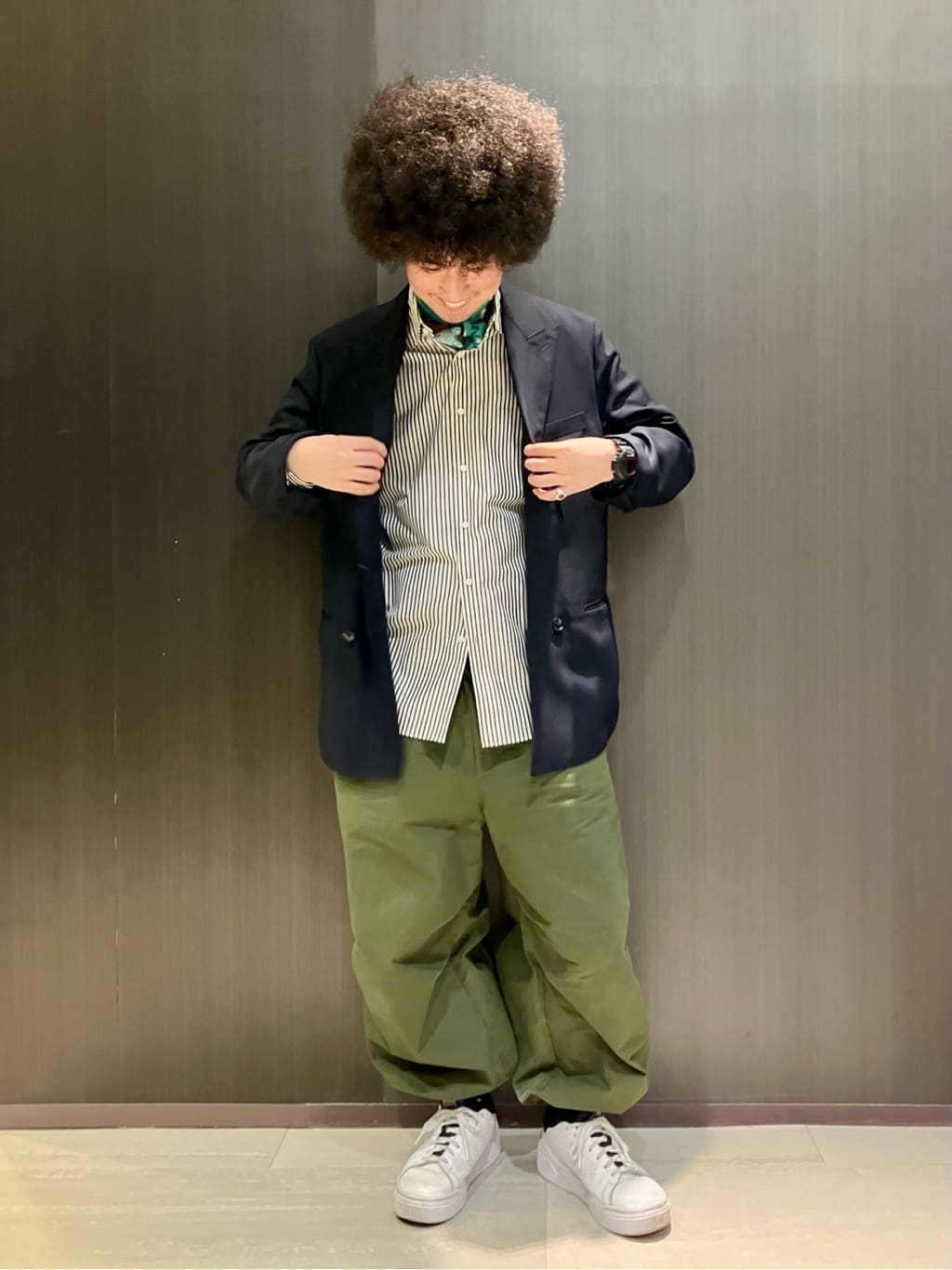 MATSUさんの「TAKEO KIKUCHI｜ボーラーハット ハンドペイントライク バンダナ」を使ったコーディネート