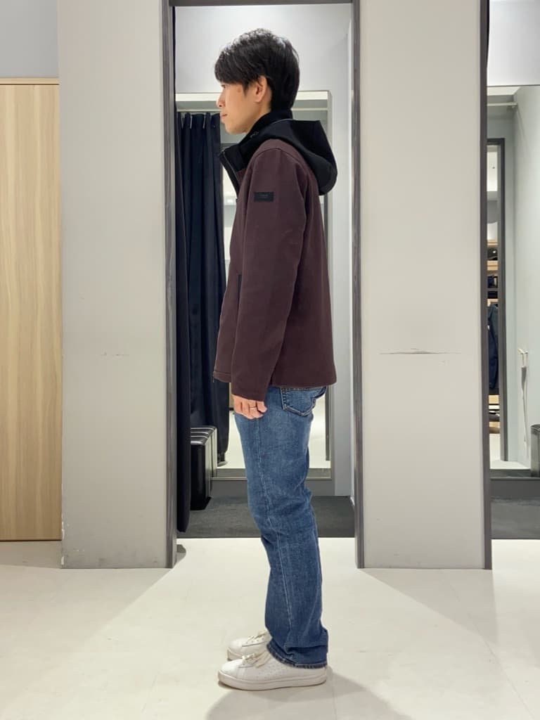 わいずみさんの「TAKEO KIKUCHI｜【モンスターストレッチ】日本製 ウォッシュド デニムパンツ」を使ったコーディネート