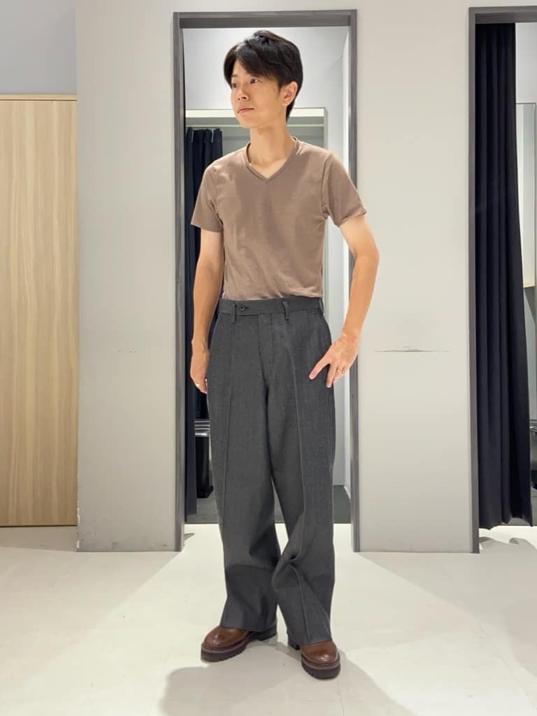 わいずみさんの「TAKEO KIKUCHI｜【GUNZE&times;TAKEO KIKUCHI】メンズインナー「ステルス(R)」」を使ったコーディネート